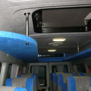 Универсальные багажные полки для микроавтобусов Мерседес 