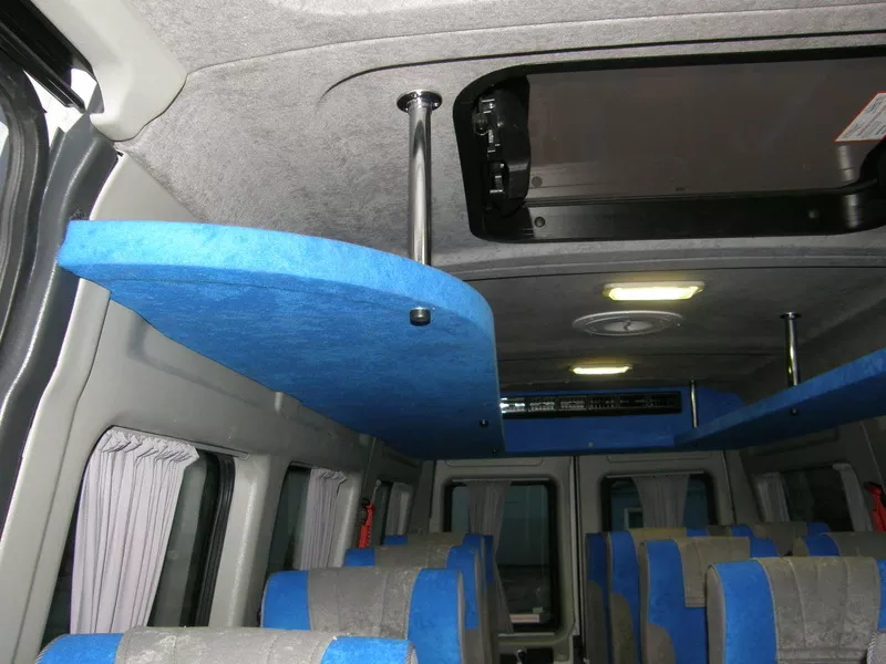 Универсальные багажные полки для микроавтобусов Мерседес 